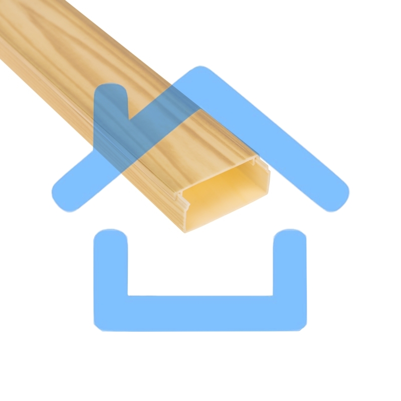 Кабель-канал Rexant 25х16мм, Сосна 3D