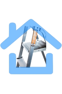 Стремянка алюминиевая Вихрь СА 1х6