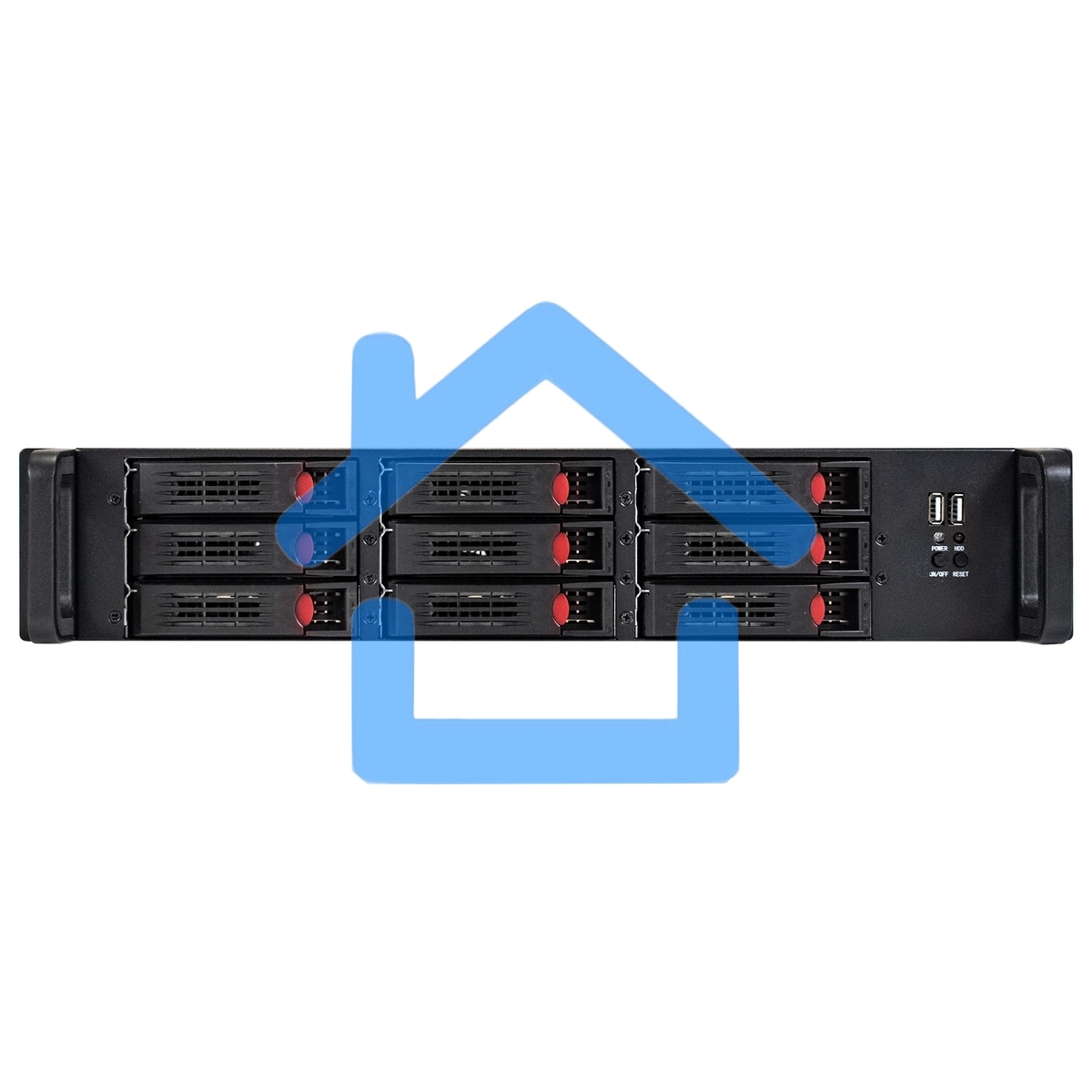 Серверный корпус ExeGate Pro 2U650-HS09 (RM 19