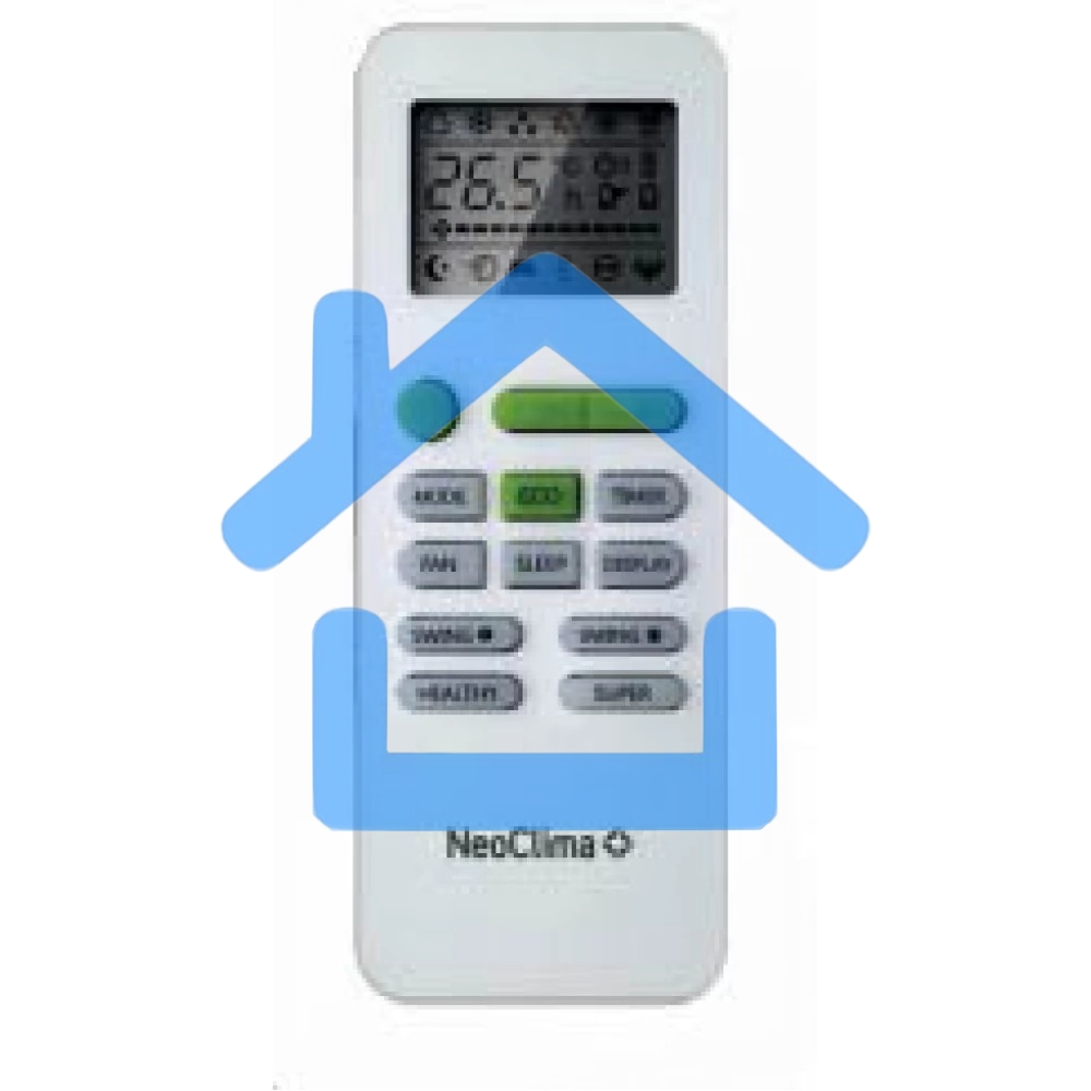 Кондиционер сплит-система настенного типа Neoclima Pro-Health NS/NU-HAP12TWI32 инвертор, 12000 BTU, 35 м², 28/40 дБ, охлаждение, обогрев, осушение