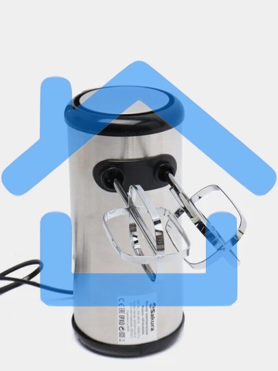 Миксер ручной Sakura SA-6330SBK Premium 500Вт 5 скор, турбо