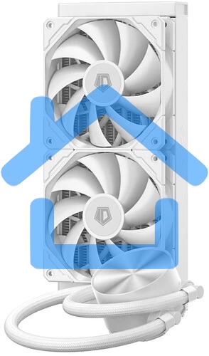 Система водяного охлаждения ID-Cooling FX240 Pro белый 120мм алюминий+медь 1800rpm 35.2db 4-pin 300W