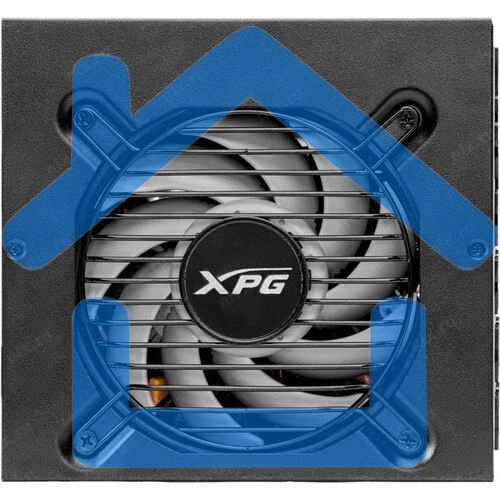 Блок питания ADATA XPG CYBERCORE II 1000W (CYBERCOREII1000P-BKCEU), 1000Вт, 80 PLUS Platinum, 120мм, модульный, черный