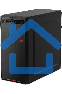 Компьютер IRU Home 310H6SE MT i3 13100 (3.4) 8Gb SSD256Gb UHDG 730 Free DOS GbitEth 400W черный (2032024)