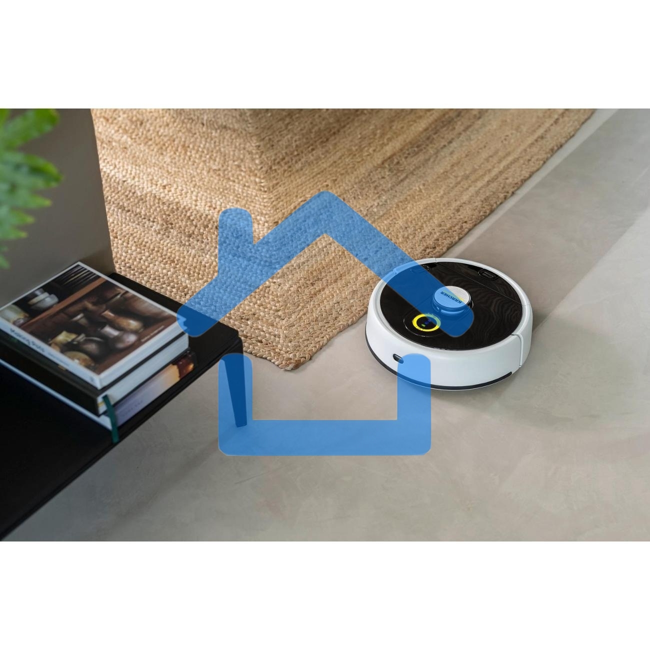 Робот-пылесос с функцией влажной уборки Karcher RCF 3 1.269-660.0