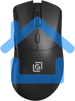 Мышь беспроводная Оклик 980GMW черный оптическая 26000dpi беспров. BT/Radio USB для ноутбука 6but