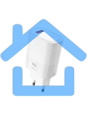 Зарядное устройство MORE CHOICE (4620202553423) NC09m 1USB 3.0A QC3.0 15W, белый