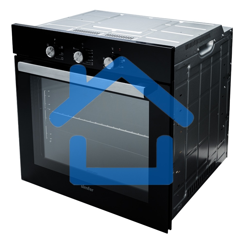 Электрический духовой шкаф Simfer B6EB16023 черный