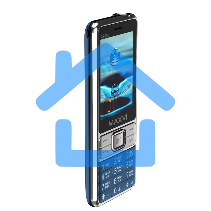 Мобильный телефон Maxvi X900c маренго