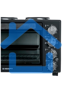 Мини-печь Kraft KFC-MOHP 380 HDGR 38 л, 1600 Вт, темно-серый
