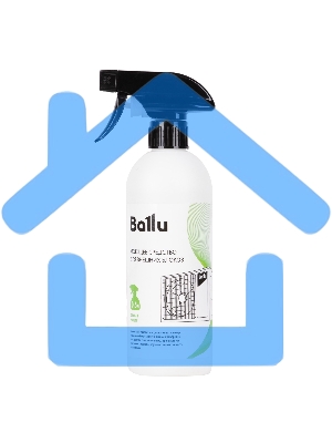 Средство моющее Ballu для внешних блоков, готовый раствор 0,5 л