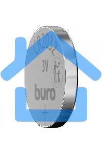 Батарея Buro Lithium CR2032 (1шт) блистер, 3 В