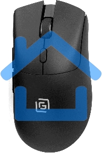 Мышь беспроводная Оклик 980GMW черный оптическая 26000dpi беспров. BT/Radio USB для ноутбука 6but