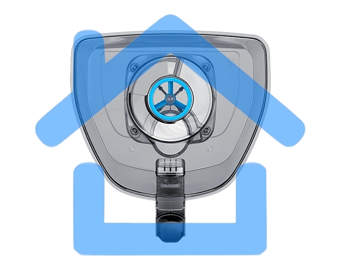 Пылесос Samsung VC18M31A0HP бордовый/черный, 380/1800 Вт, уборка сухая, пылесборник контейнер 2 л