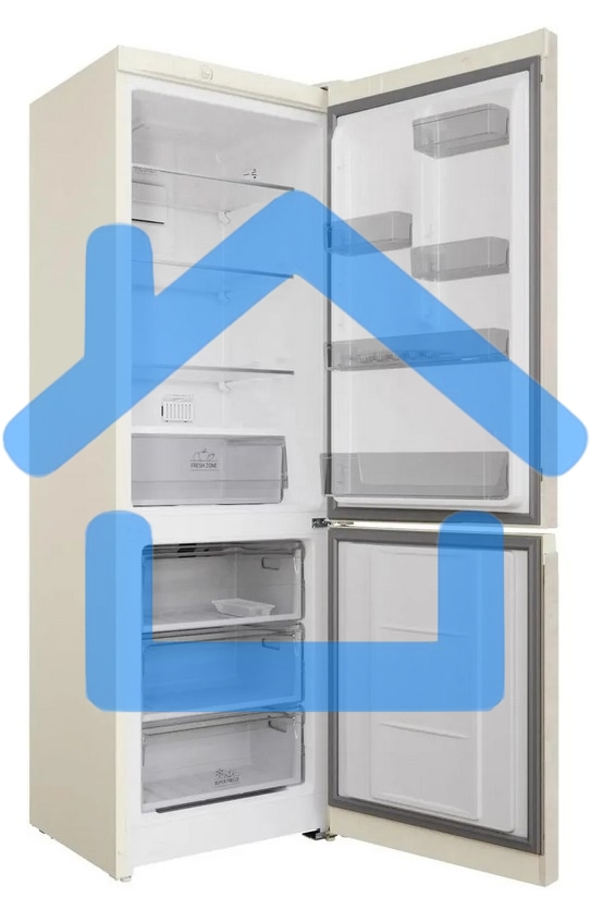 Холодильник Hotpoint HT 4180 AB мраморный двухкамерный 220/78л морозилка снизу Total No Frost