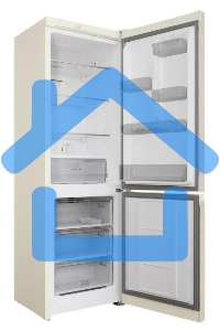 Холодильник Hotpoint HT 4180 AB мраморный двухкамерный 220/78л морозилка снизу Total No Frost