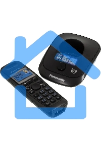 Телефон беспроводной (DECT) Panasonic KX-TG2521RUT (титан) АОН, Caller ID,спикерфон,голосовой АОН,полифония,цифровой автоответчик