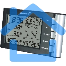 Погодная станция Levenhuk LP240 серебристый/черный