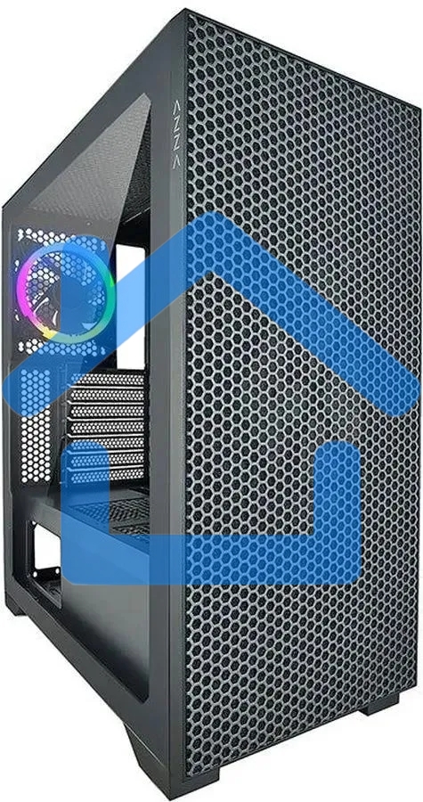 Компьютерный корпус Azza Hive черный без БП ATX 8x120мм 5x140мм 2xUSB 2.0 1xUSB 3.0 audio bott PSU