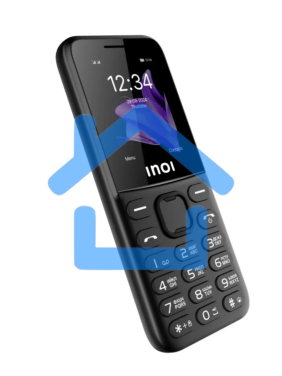 Мобильный телефон INOI 140 Classic Lite 4G черный
