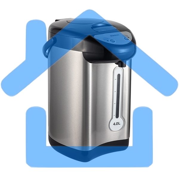 Термопот Blackton Bt TP432 Серебристый-черный Общий объем 4л, Автоматическое поддержание температуры