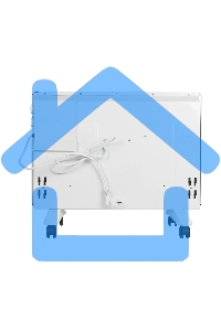 Конвектор Ресанта ОК-1500 белый, 1500 Вт, 20 м2, термостат