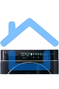 Стирально-сушильная машина Centek CT-1967 черный, загрузка фронтальная 8/5 кг, 1200 об/мин., класс: А+++р