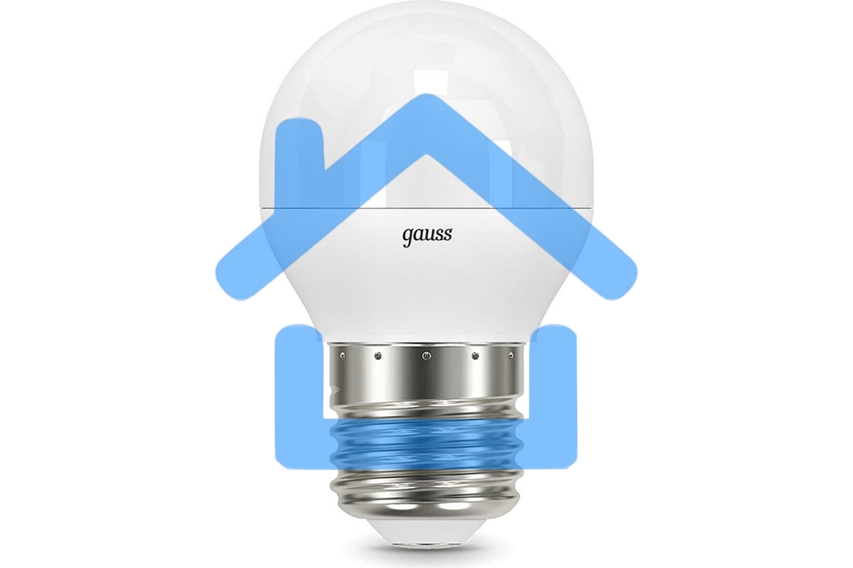 Лампа светодиодная Gauss Led Globe-dim E27 7Вт 4100К диммируемая 105102207-D