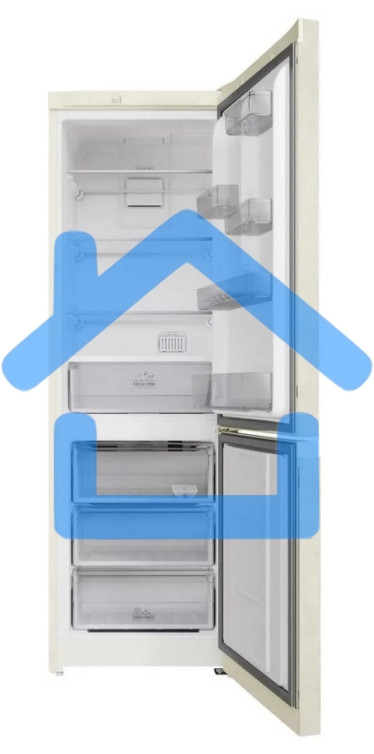 Холодильник Hotpoint HT 4180 AB мраморный двухкамерный 220/78л морозилка снизу Total No Frost