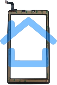 Сенсорное стекло (тачскрин) для Prestigio Wize 1177 4G, черное