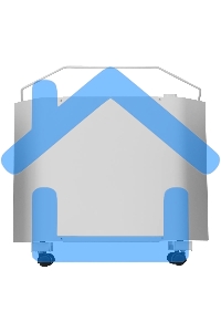 Конвектор Denzel XCE-1000 белый, 1000 Вт, 15 м2, термостат