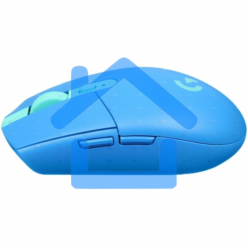 Мышь беспроводная Logitech G304 Lightspeed синий, 12000 dpi, радиоканал, USB, кнопки - 6