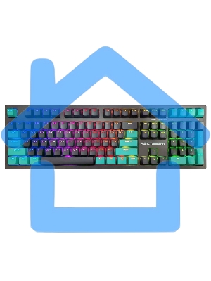 Клавиатура проводная Raskat KM002 GRAY, USB, серый