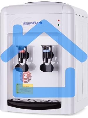 Кулер Aqua Work 0.7-TDR настольный электронный бело-черный