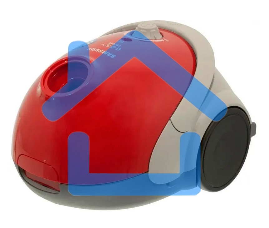 Пылесос Samsung VCC5251V3R 1800Вт, красный 410/1800 Вт, уборка сухая, пылесборник мешок, контейнер 2л