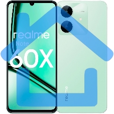 Смартфон Realme Note 60х RMX3938 4/128Gb зеленый