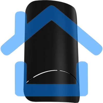 Штанга Wize Pro E4 122 см для потолочных видеостен