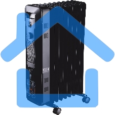 Радиатор масляный LEONORD LE-1909 9 секц. 2 кВт (105818)