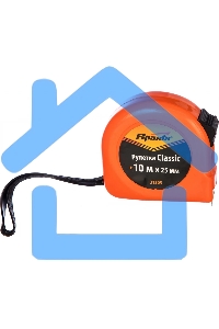Рулетка Classic, 10 м х 25 мм, пластиковый корпус Sparta