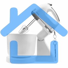 Миксер Centek CT-1113 белый/серый