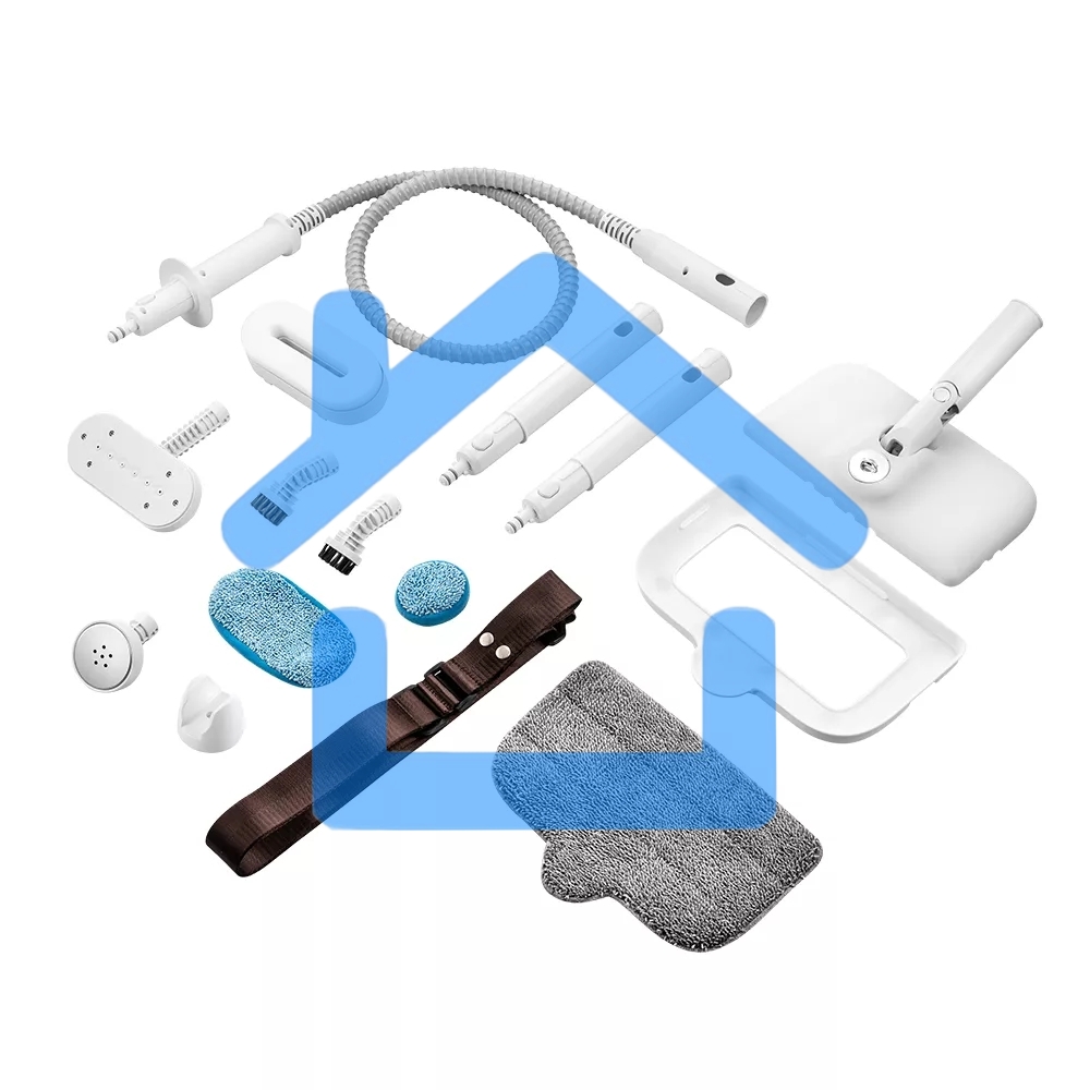 Швабра паровая Kitfort КТ-1016 1300Вт белый