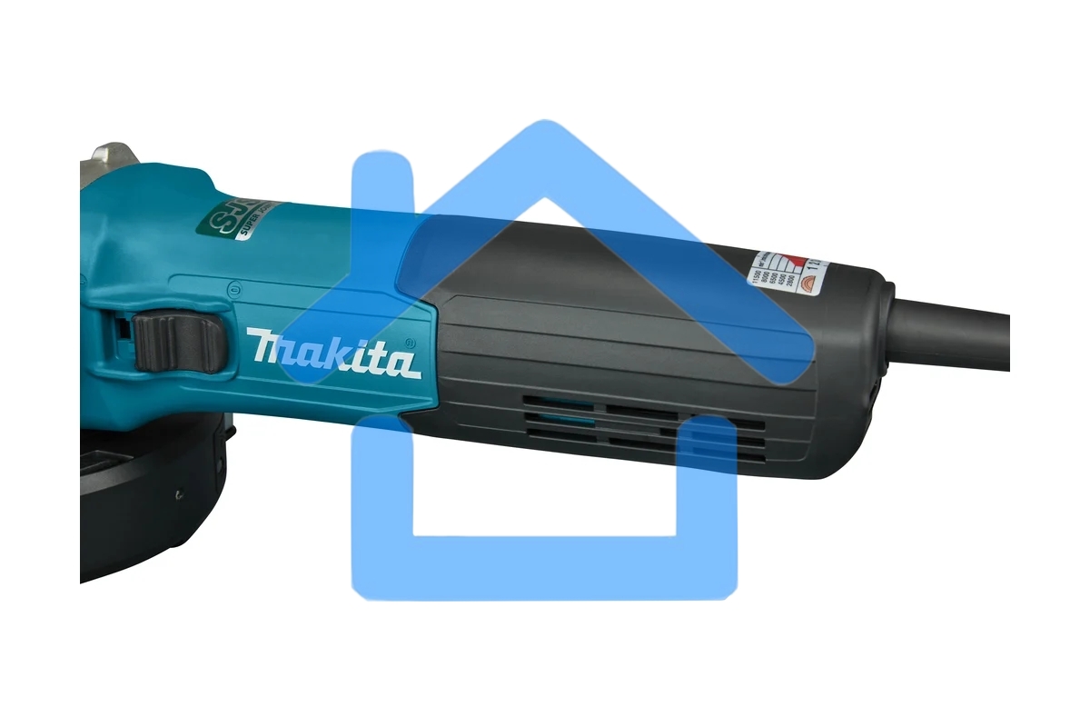 Углошлифовальная машина Makita GA5090X01 1900Вт 11500об/мин рез.шпин.:M14 d=125мм