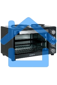 Мини-печь Kraft KFC-MOHP 380 HDGR 38 л, 1600 Вт, темно-серый