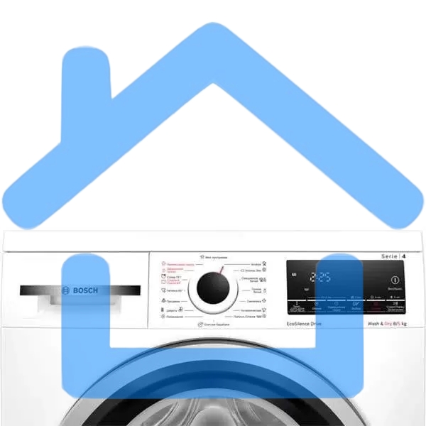 Стирально-сушильная машина Bosch WDS28460ME белый, загрузка фронтальная 8 кг, 1400 об/мин., класс: А