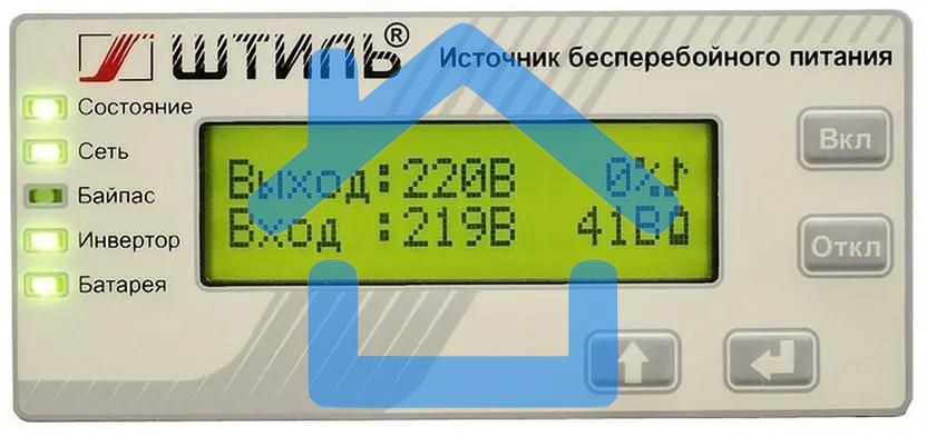 Источник бесперебойного питания Штиль SR1103L 3000ВА 2700Вт RS-232 SNMP