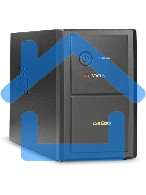 Источник бесперебойного питания ExeGate Power Back BNB-450.LED.AVR.4C13 450VA/240W, LED, AVR, 4*C13, металлический корпус, черный