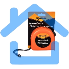 Рулетка Classic, 10 м х 25 мм, пластиковый корпус Sparta