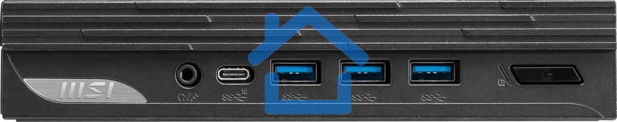 Мини ПК MSI Pro DP10 12M-226XRU, Intel Core i5 1235U, DDR4 16Gb, 512Gb(SSD), Intel Iris Xe, noOS, черный (9s6-b0a621-226)