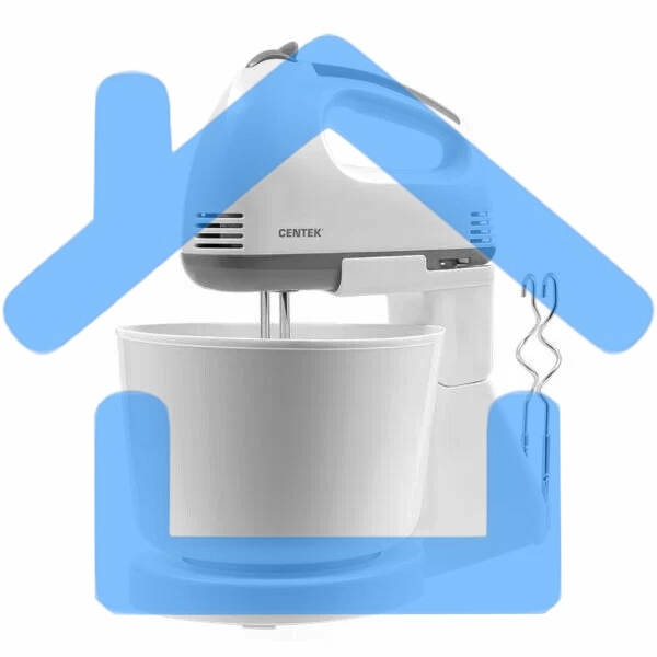 Миксер Centek CT-1113 белый/серый