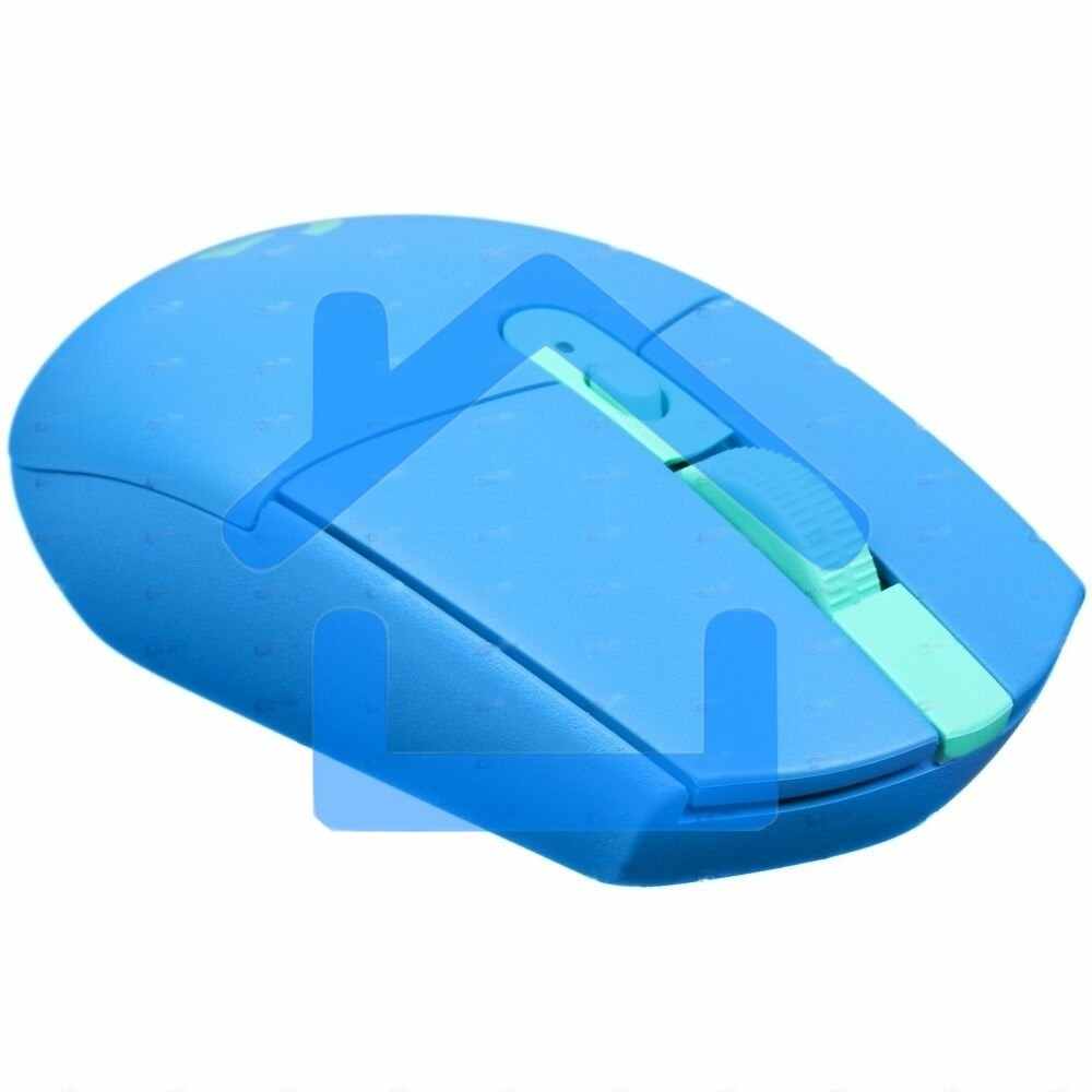 Мышь беспроводная Logitech G304 Lightspeed синий, 12000 dpi, радиоканал, USB, кнопки - 6